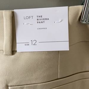 Loft Riviera Pant, NWT